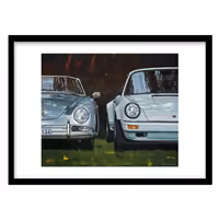 قیمت و خرید تابلو دکوراتیو مدل نقاشی خودرو کلاسیک کد 1539