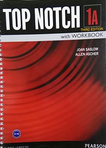 کتاب زبان تاپ ناچ Top Notch 1A third edition