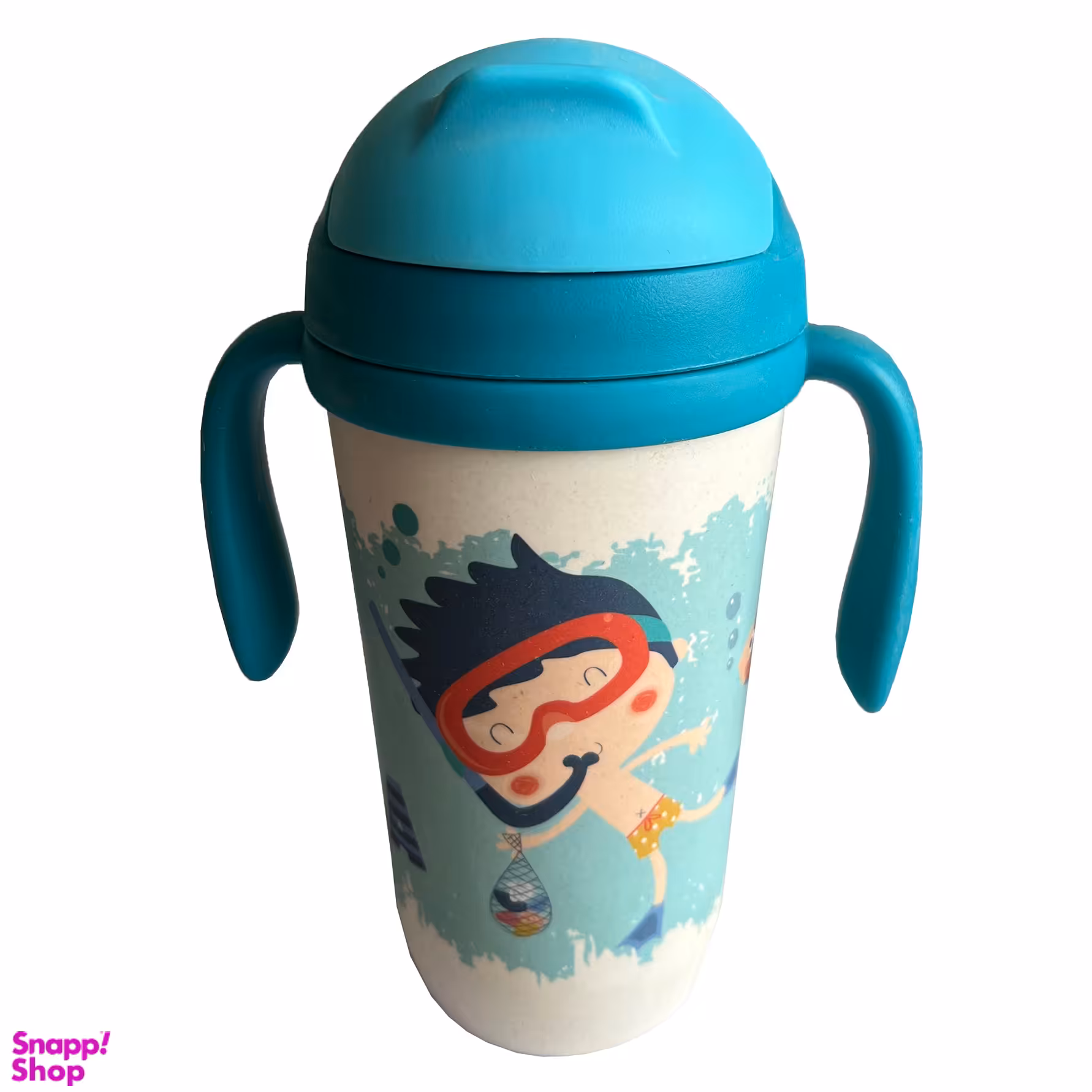 قمقمه کودک طرح پسر دریا کد 405 گنجایش 350 میلی لیتر