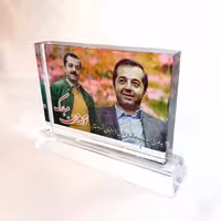 چاپ روی کریستال تندیس افقی 9 در 13