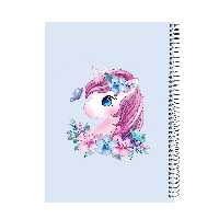 دفتر مشق 60 برگ پدیده نقش طرح Unicorn کد 03