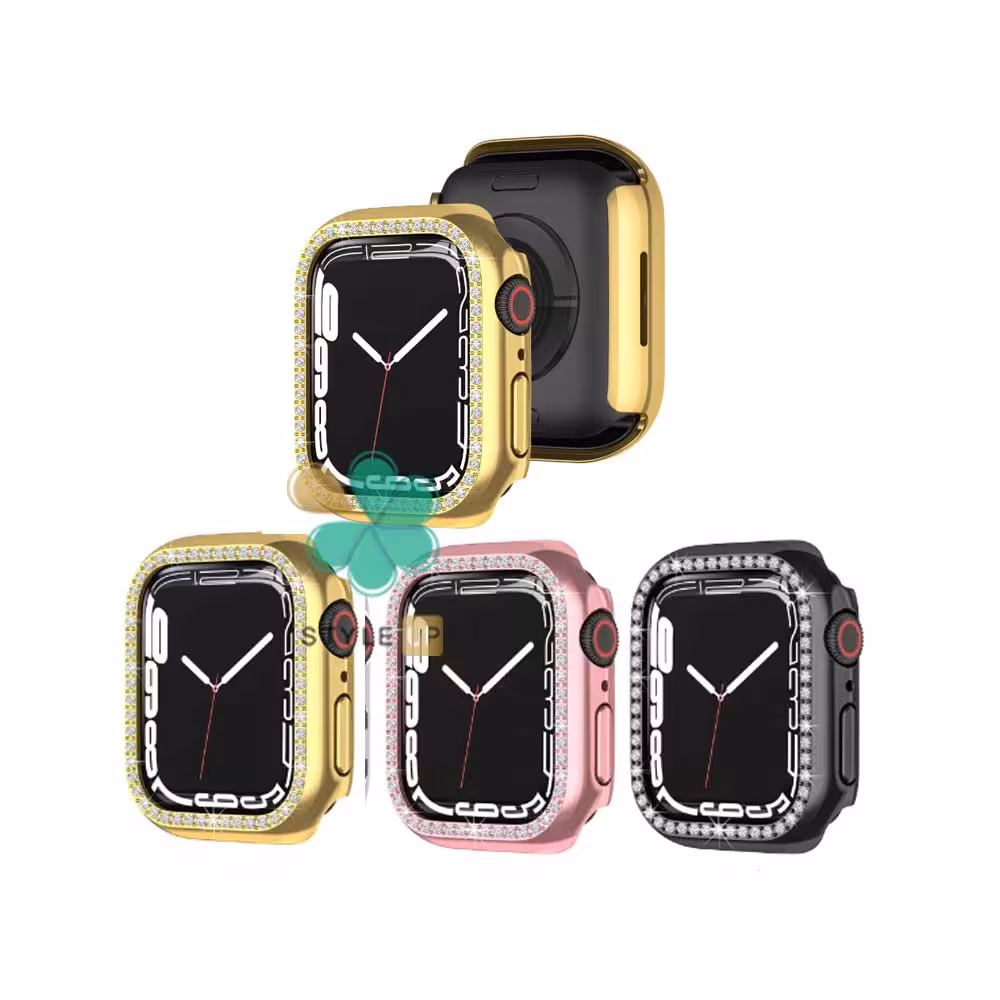 کاور ساعت هوشمند اپل واچ Apple Watch 7 41mm مدل نگین دار