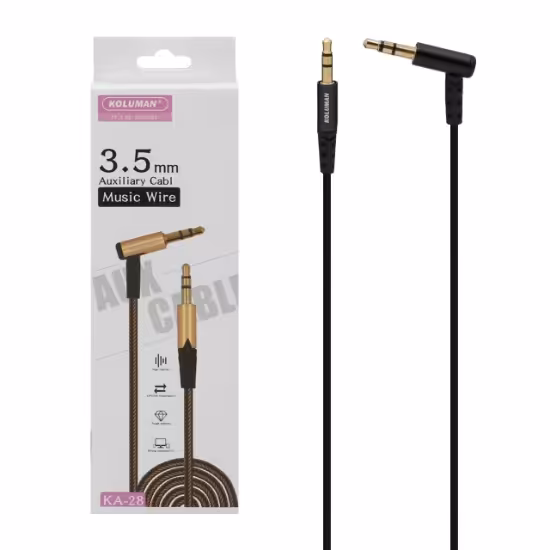 کابل AUX کلومن مدل KA-28 طول 1 متر