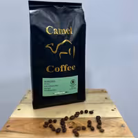 قهوه دان کمل-Camel میکس 100 ربوستا با رست دارک پک 1کیلویی.