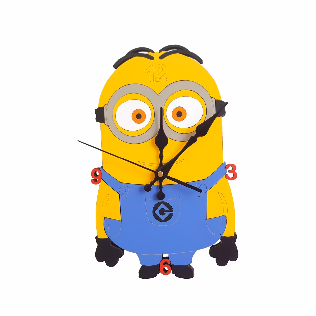 ساعت دیواری اتاق کودک مدل مینیون