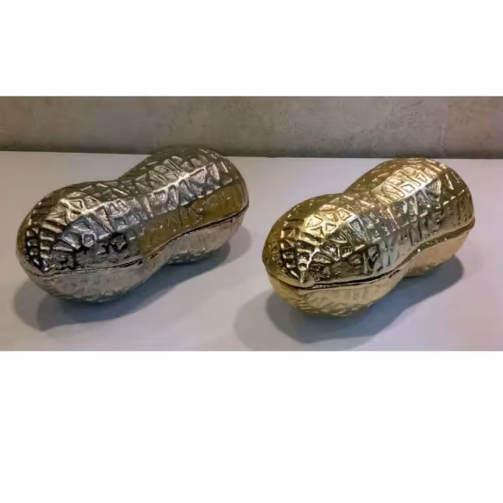 بادام زمینی ظرف پذیرایی طرح بادام زمینی آلومینیومی مستقیم از تولید کننده