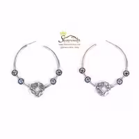گوشواره حلقه جیپسی وینتیج EAR420S0