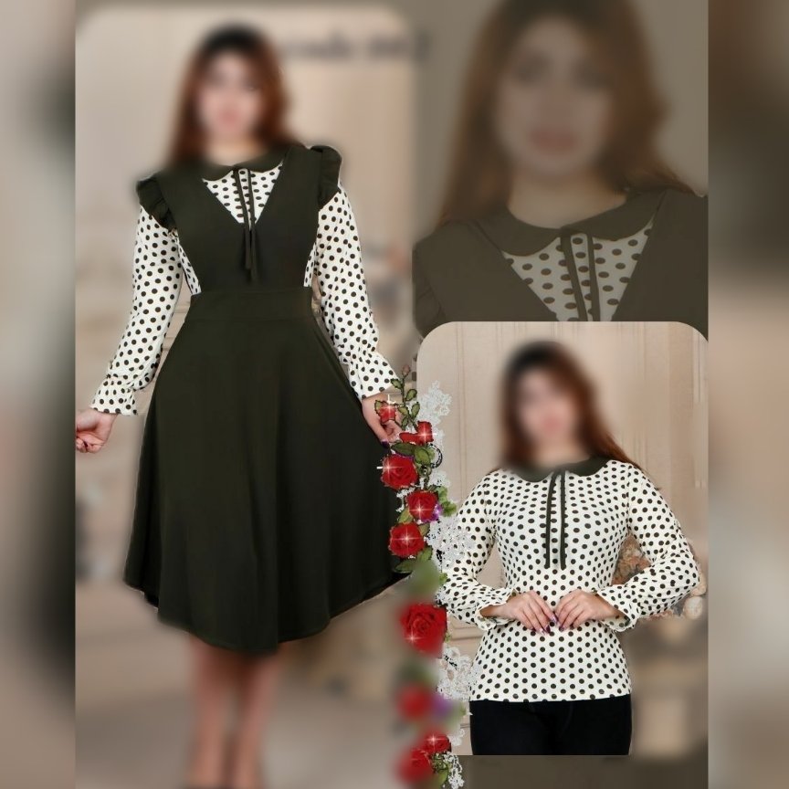 تونیک دوتیکه عروسکی با ارسال رایگان