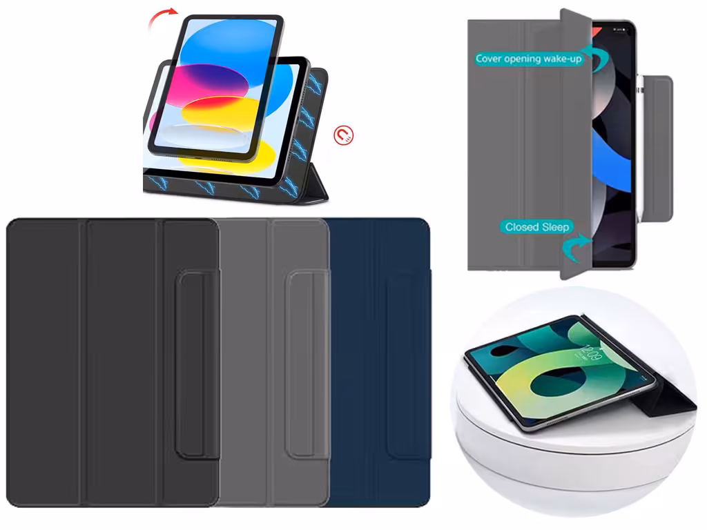 کاور کلاسوری مغناطیسی آیپد 10 2022 کوتتسی COTEetCI 61035-BL Magnetic Buckle Case iPad 10.9 inch