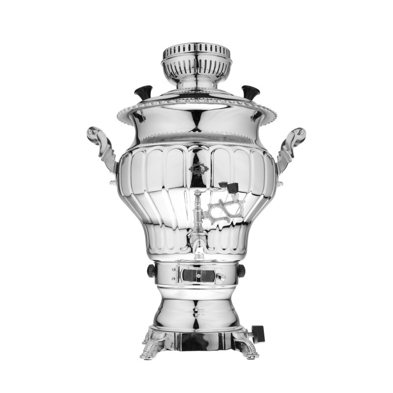 سماور گازسوز عالی نسب مدل نگار سیمین با ظرفیت 6 لیتر