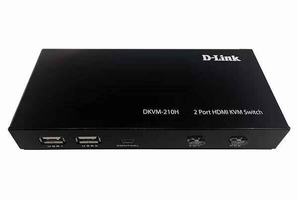 KVM سوئیچ 2 پورت دی لینک DKVM-210H