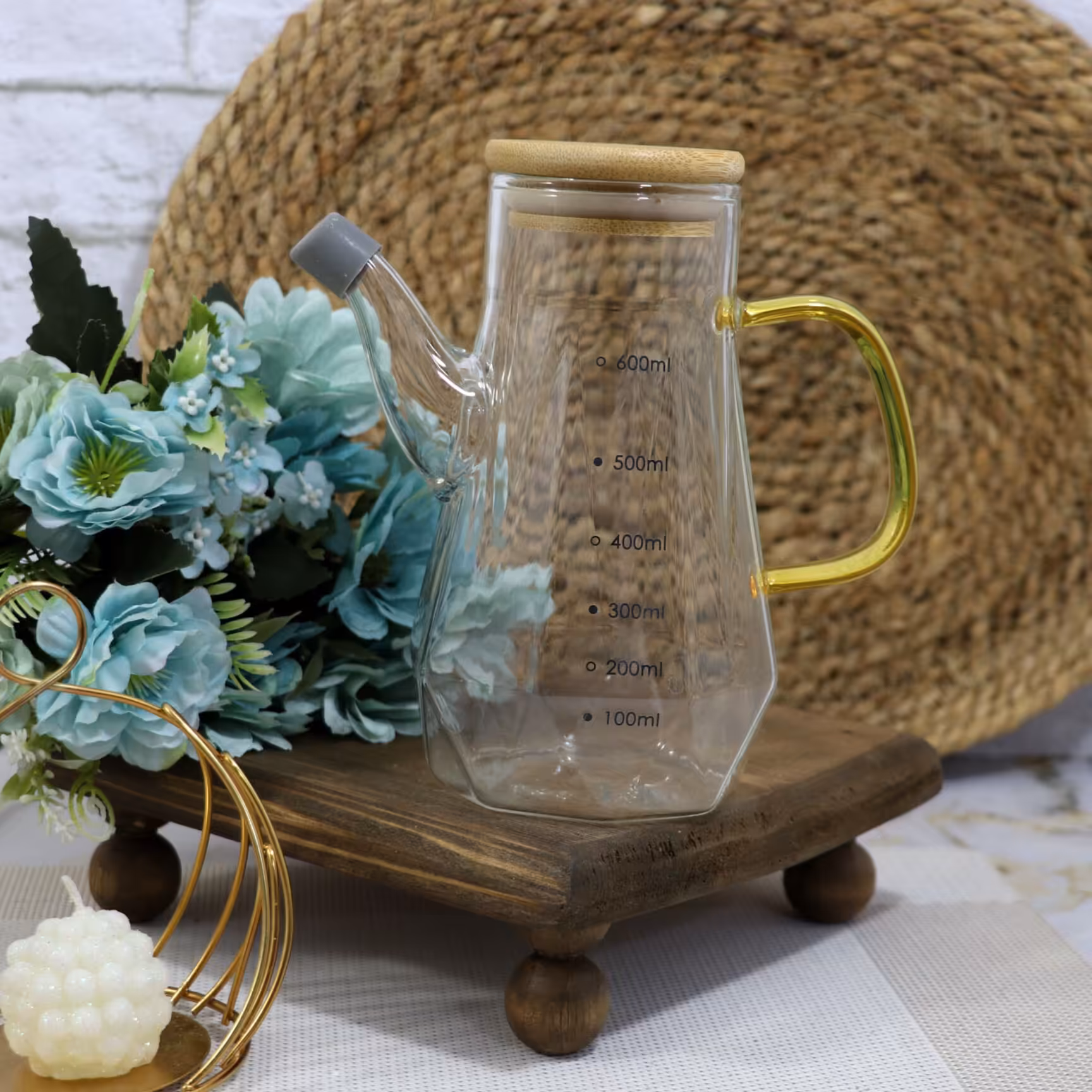 روغن ریز  درب طلای و دسته طلای