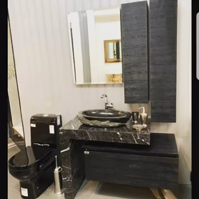 روشویی کابینتی سنگی مدل الدونا 90 ارسال امن سریع با بیمه به شهرستان
