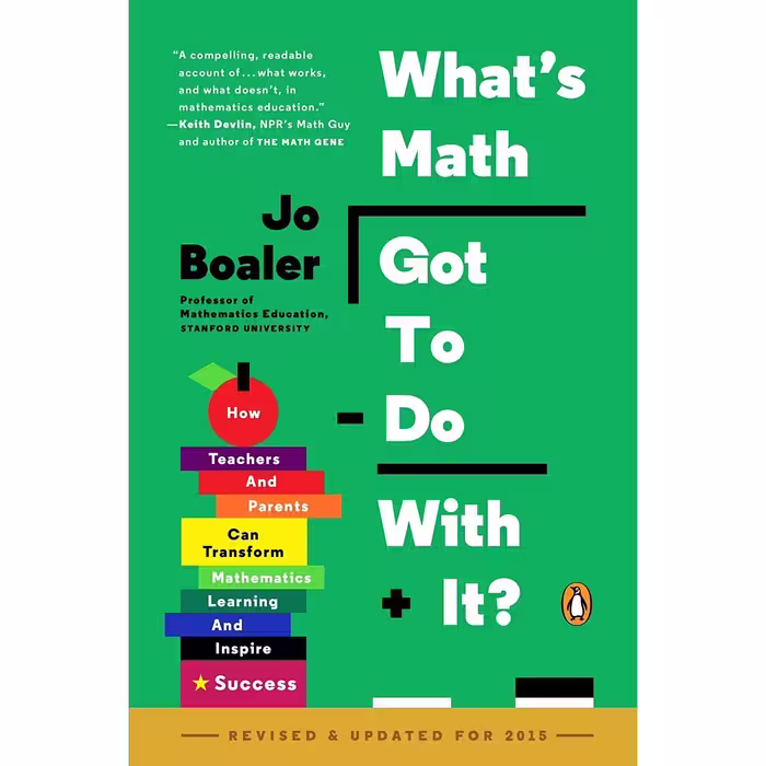کتاب زبان اصلی Whats Math Got to Do with It اثر Jo Boaler انتشارات Penguin Books
