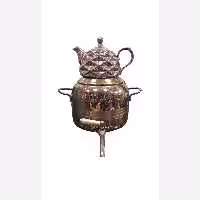 کتری قوری شیردار مدل 1034رزگلد دی ام تی