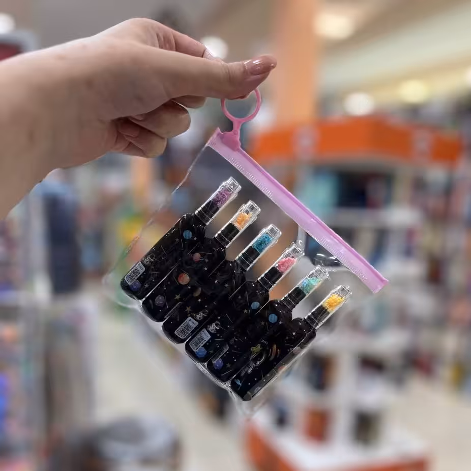 هایلایتر (  ماژیک علامت زن ) بسته 6 عددی طرح  کهکشان 