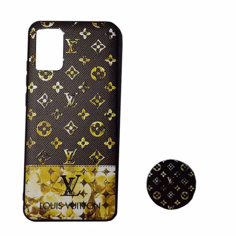 قاب طرح دار پاپ سوکت دار LV سامسونگ Samsung Galaxy A02S