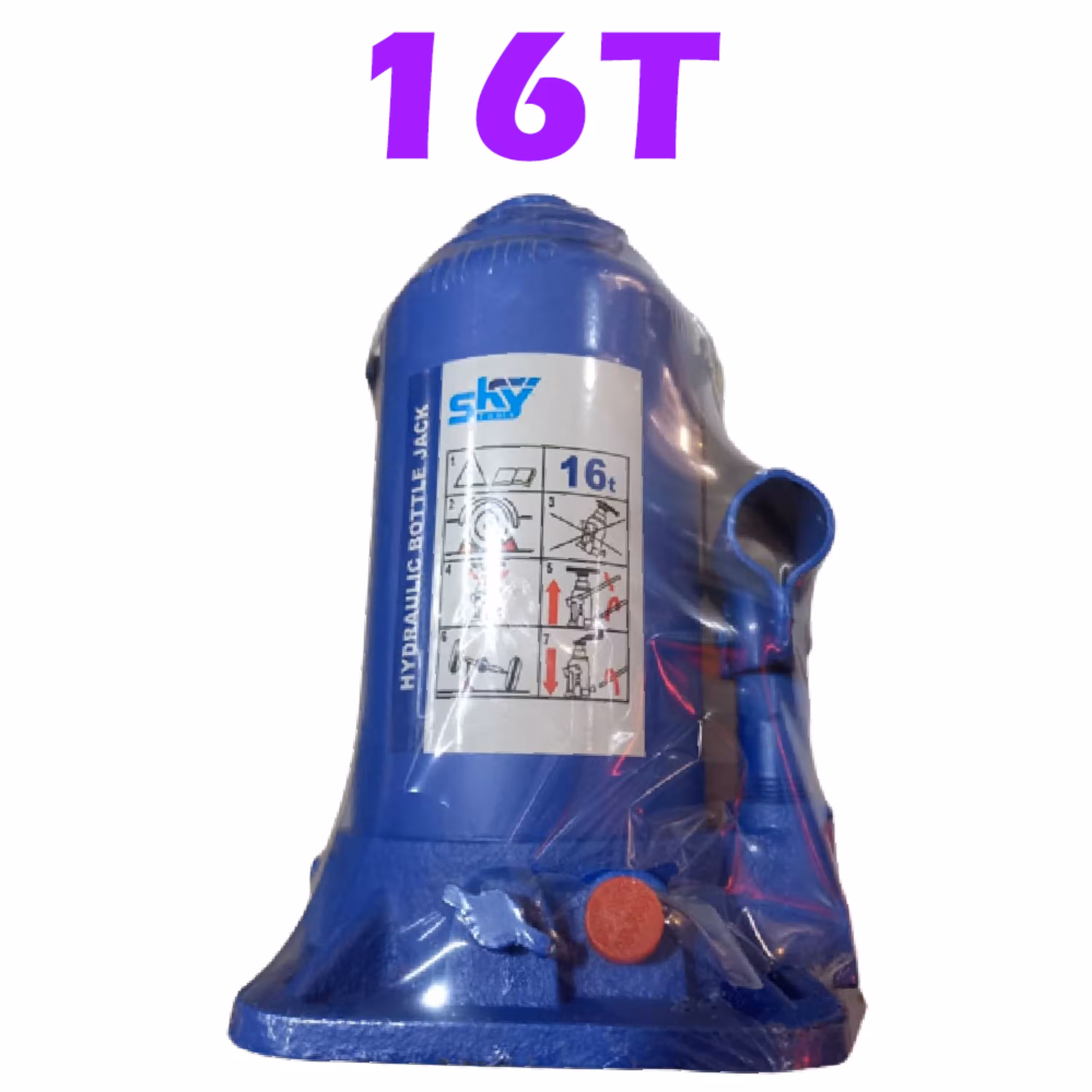 جک روغنی 16 تن مدل اسکای sky 16T