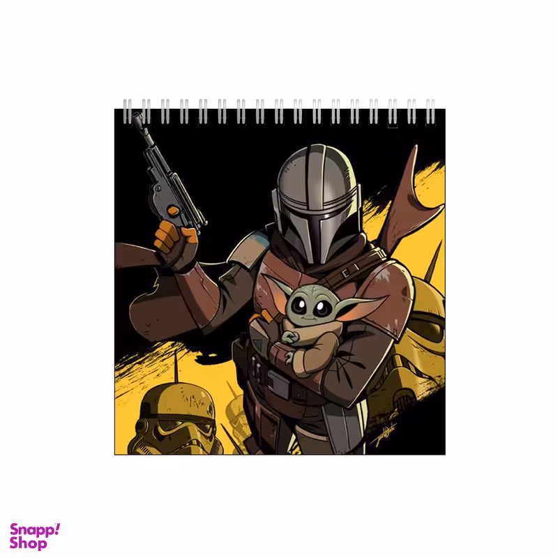 دفتر طراحی ۶۰ برگ طرح ماندالورین کد 0343056