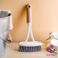 فرچه سينک دومان دسته چوبي تخت 184