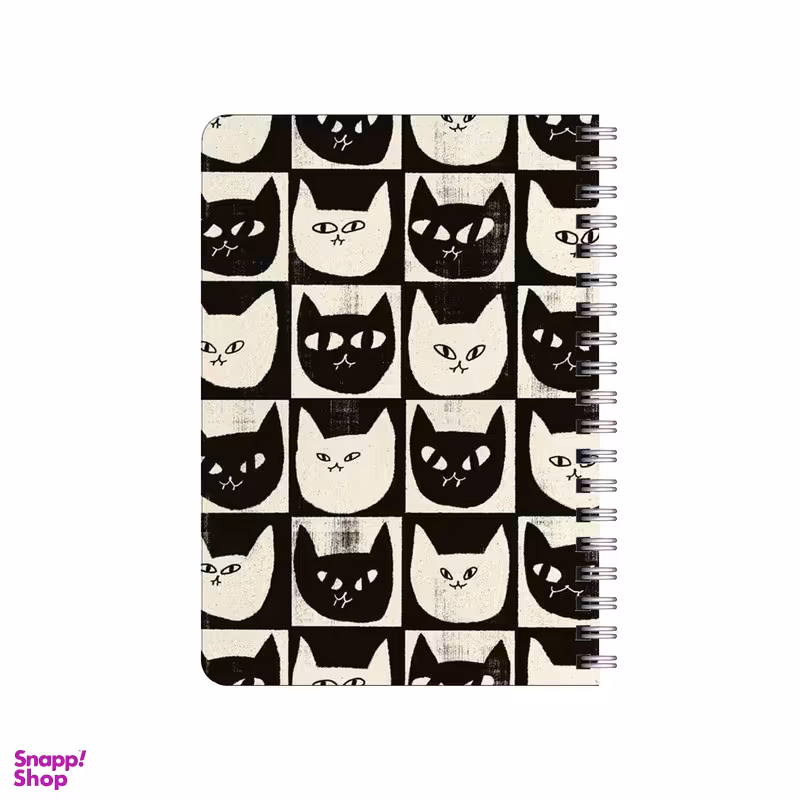 دفترچه یادداشت بامبیلیپ مدل چوبی طرح گربه کد 1155677