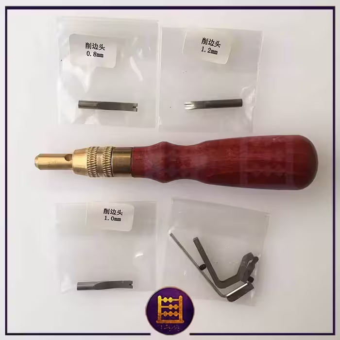 شیار زن 5 سر AIGAEER سر برنجی اعلاء مناسب چرم 