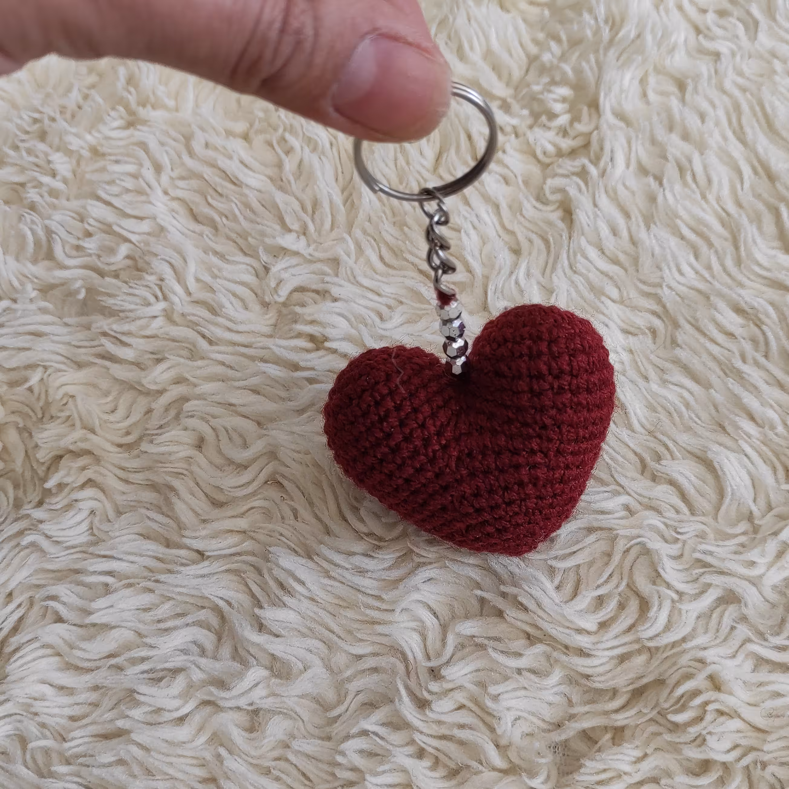 سرکلیدی قلب مرواریدی