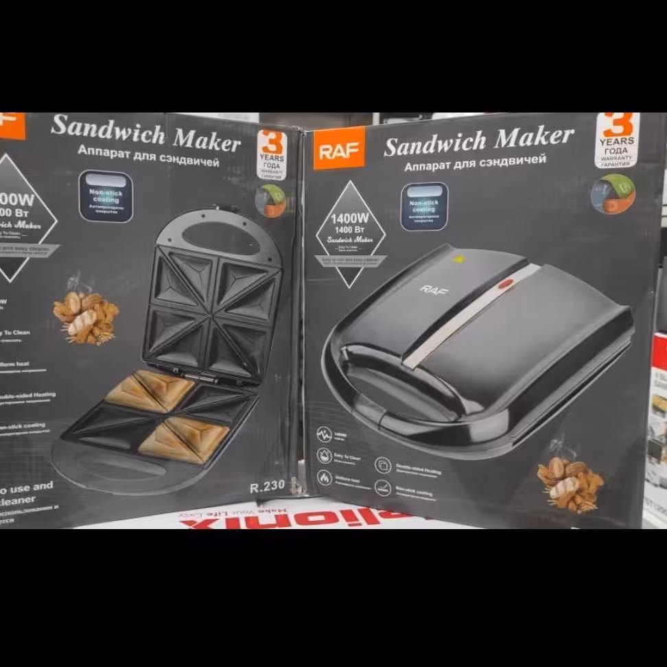 ساندویچ ساز  1400 وات RAF   