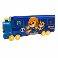 جامدادی کتابی مغناطیسی مدل قطار چرخ دار کد 35267-27 طرح متنوع