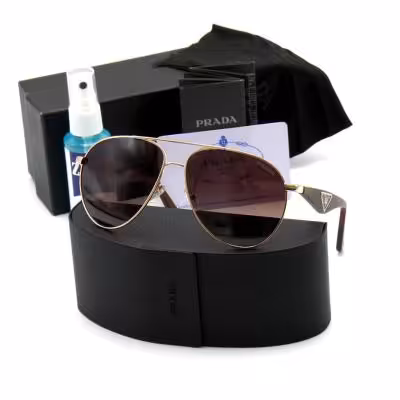 عینک آفتابی خلبانی پرادا ترند PRADA فول پک SPR53Q