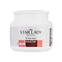ماسک موی استارلیدی مدل Keratin حجم 500 میلی لیتر