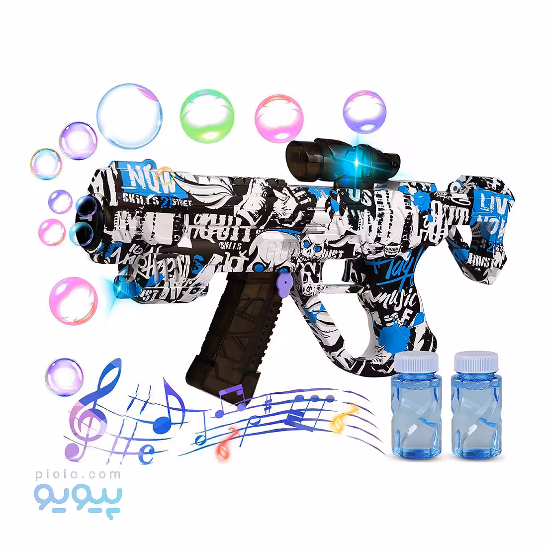 تفنگ حباب ساز شارژی کد 936 تک و عمده