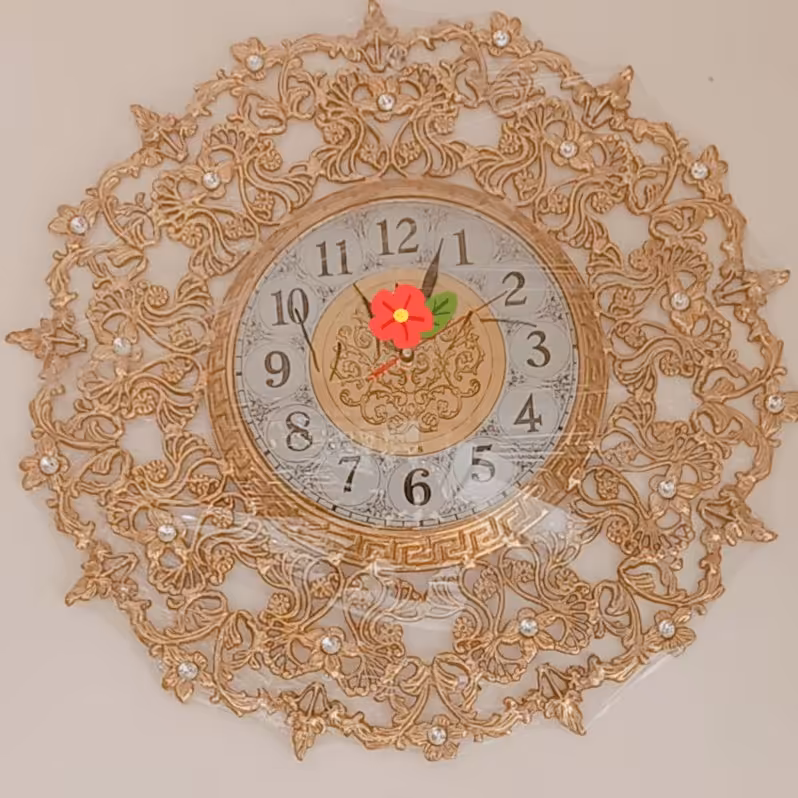 ساعت دیواری تمام برنز با ضمانت