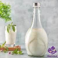 بطری دوغ درب استیل لیمون