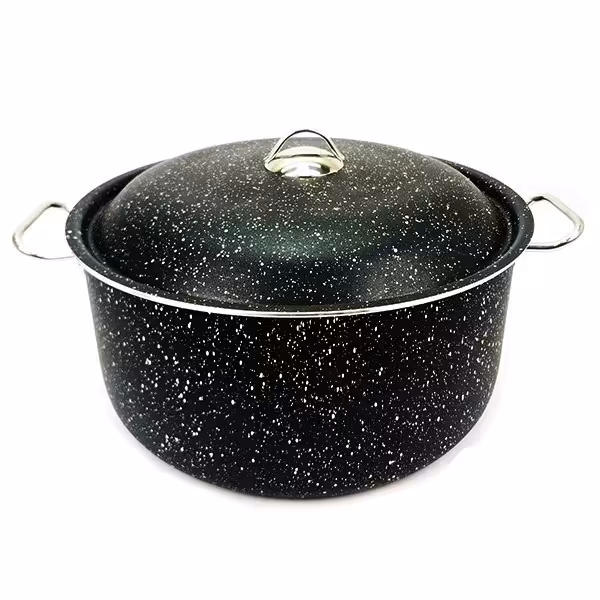قابلمه بزرگ پن هوم مدل وست گرانیت سایز 36 ( رنگ مشکی )