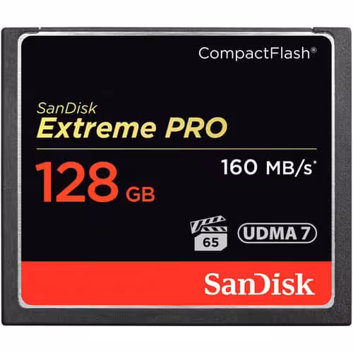 کارت حافظه سن دیسک SanDisk CF 128GB Extreme Pro 1067X 160mb