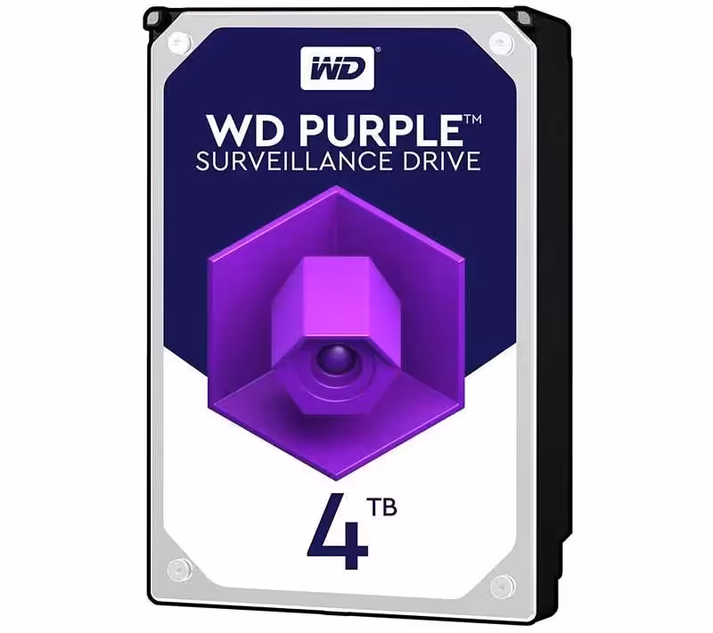 هارددیسک اینترنال وسترن دیجیتال مدل Purple ظرفیت 4 ترابایت