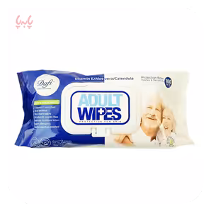 دستمال مرطوب پاک کننده پوست بزرگسالان دافی 100 برگ