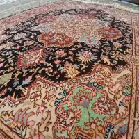 فرش دستباف تبریزهریس زرونیم