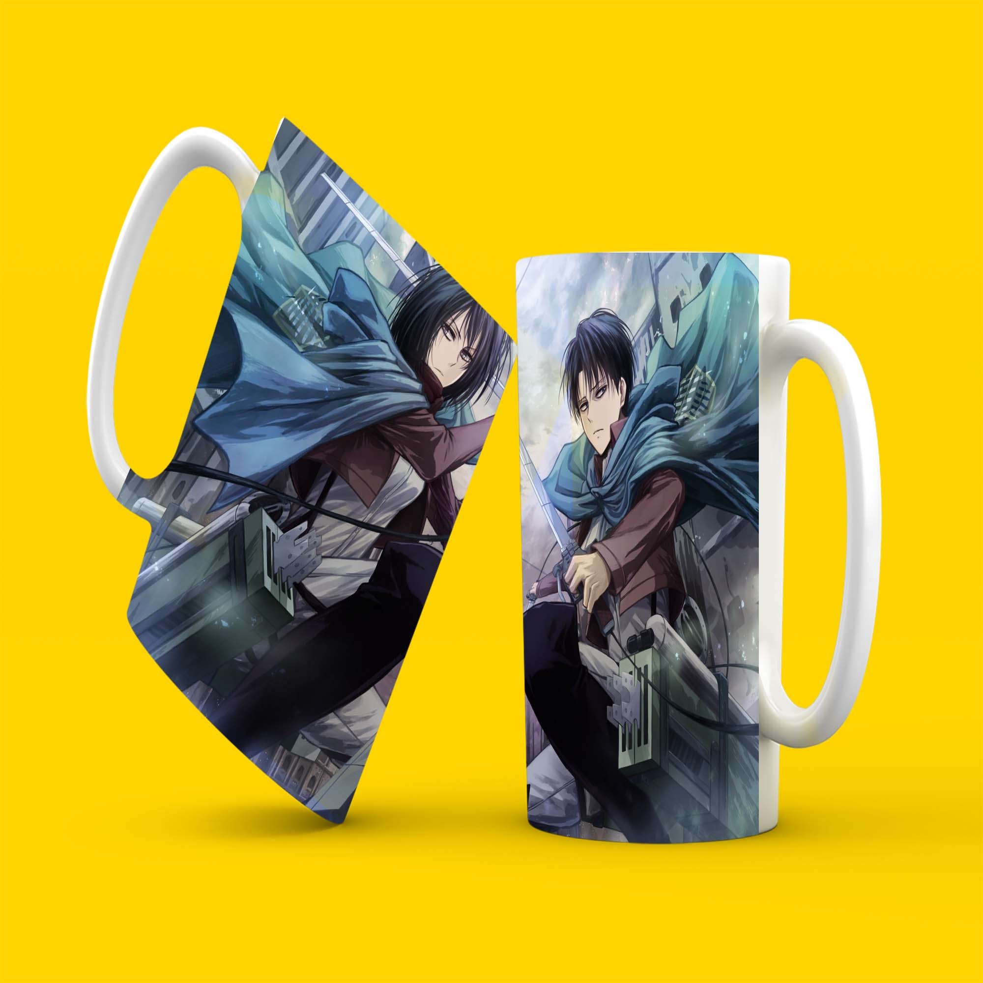 ماگ با طرح انیمه حمله به تایتان (Attack On Titan) کد 23