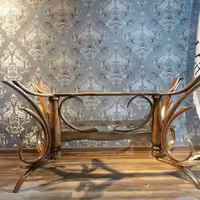 میز لهستانی 6 و 8 نفره چوب گردو 