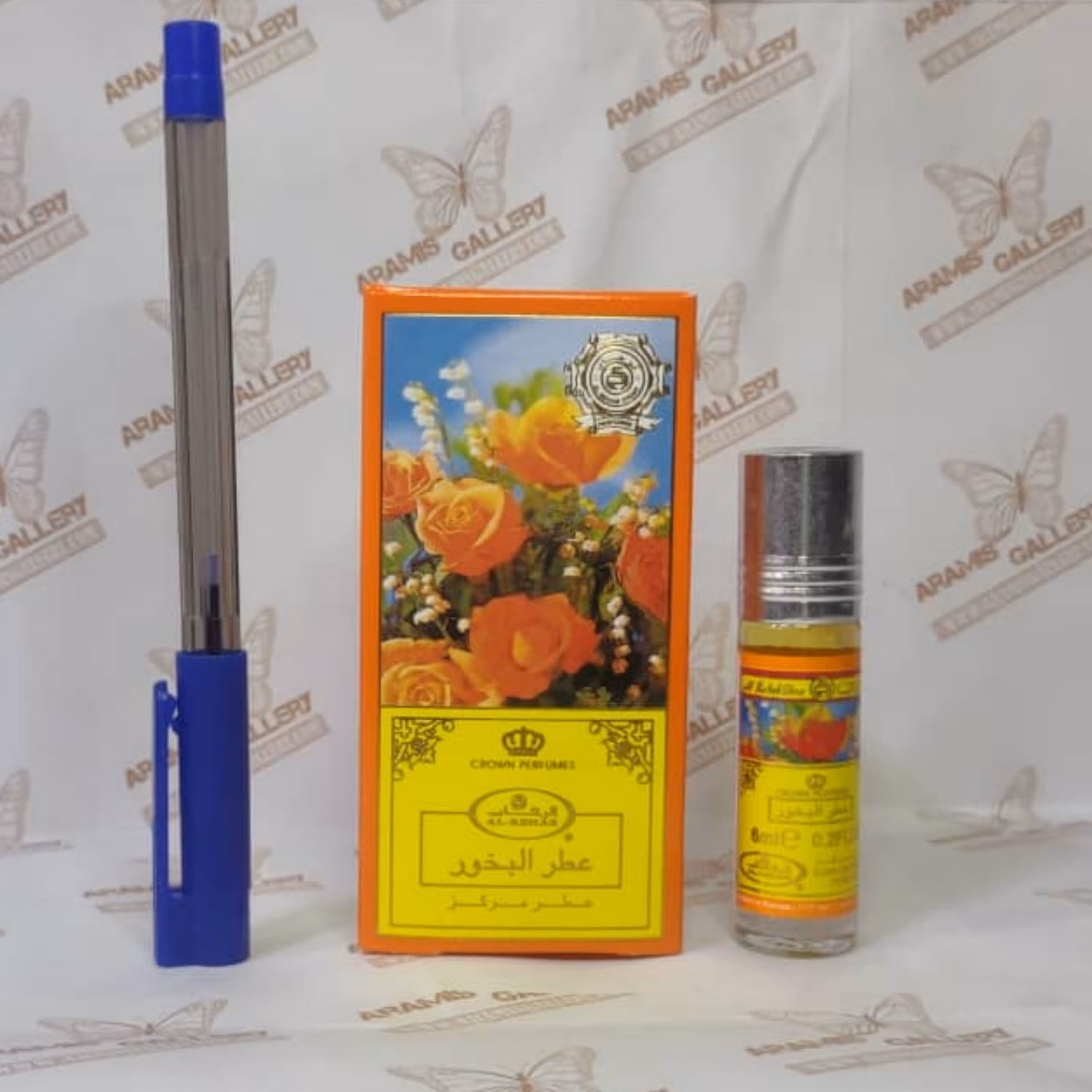 عطر البخور bakhoor برند الرحاب 6 میلی لیتر ساخت کشور امارات