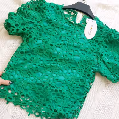 شومیز گیپور زنانه