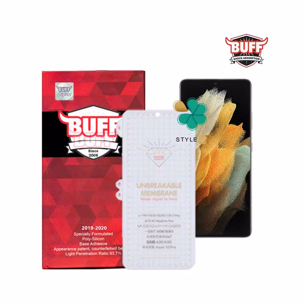 محافظ صفحه Buff گوشی سامسونگ Galaxy S22 Ultra مدل Hydrogel Matte