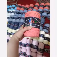 تریکو دیوارنگ گلبهی550 گرمی مخصوص بافت کیف سبدهای کوچک و بزرگ و...  