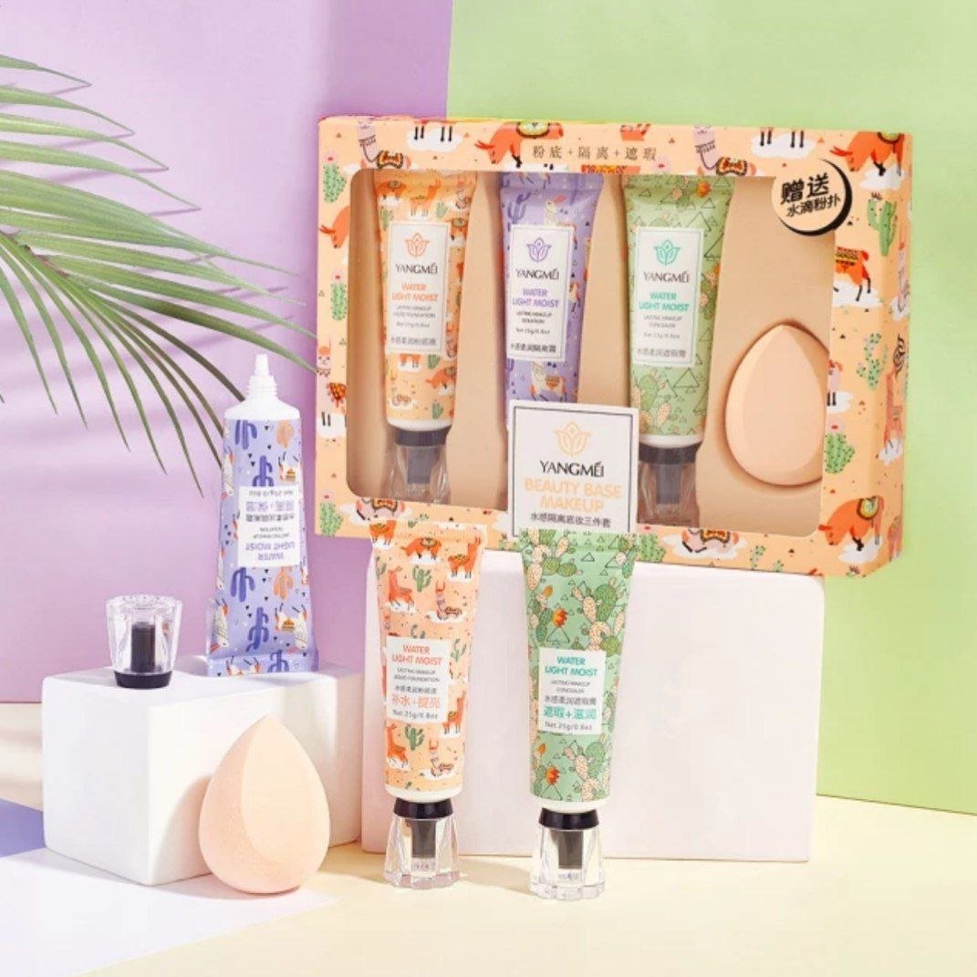 پک آرایشی چهار تیکه یانگمی
Yangmei beauty base makeup set