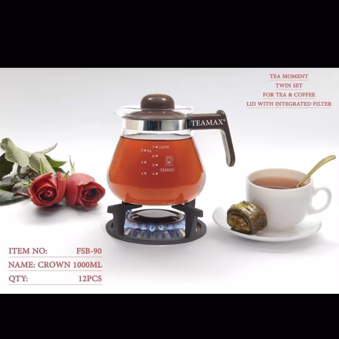 قوری مخروطی تی مکس 1000ml