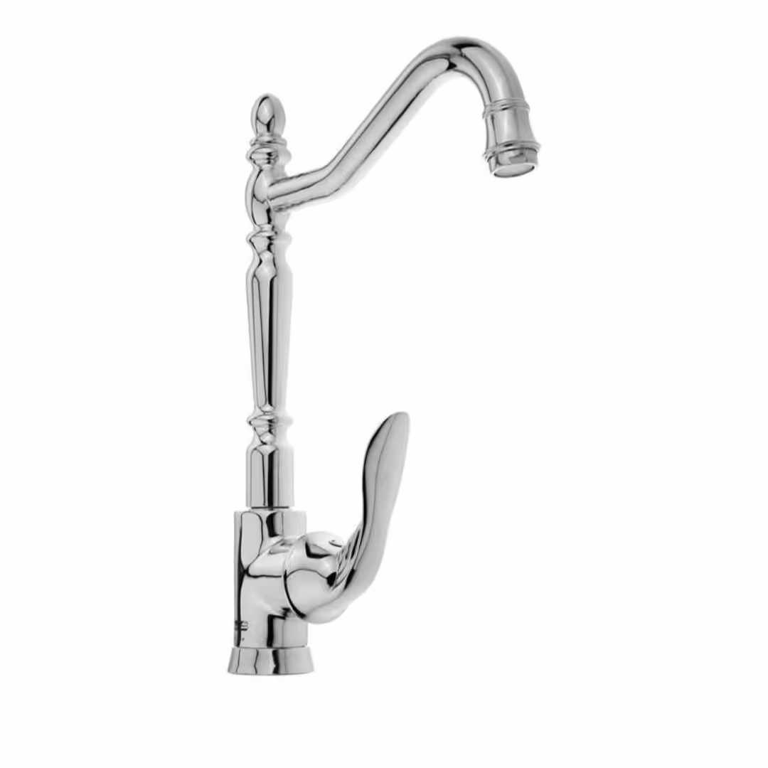 شیرآلات کویران آذر-شیر ظرفشویی مدل میلان-کروم