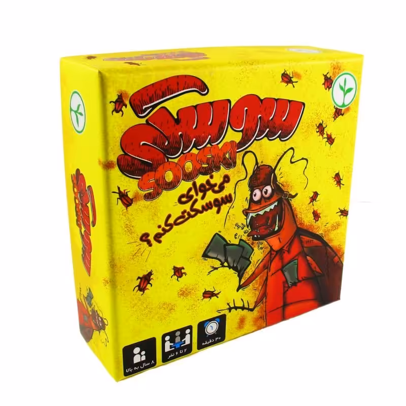 بازی فکری سوسکی آموزشی کارتی رومیزی