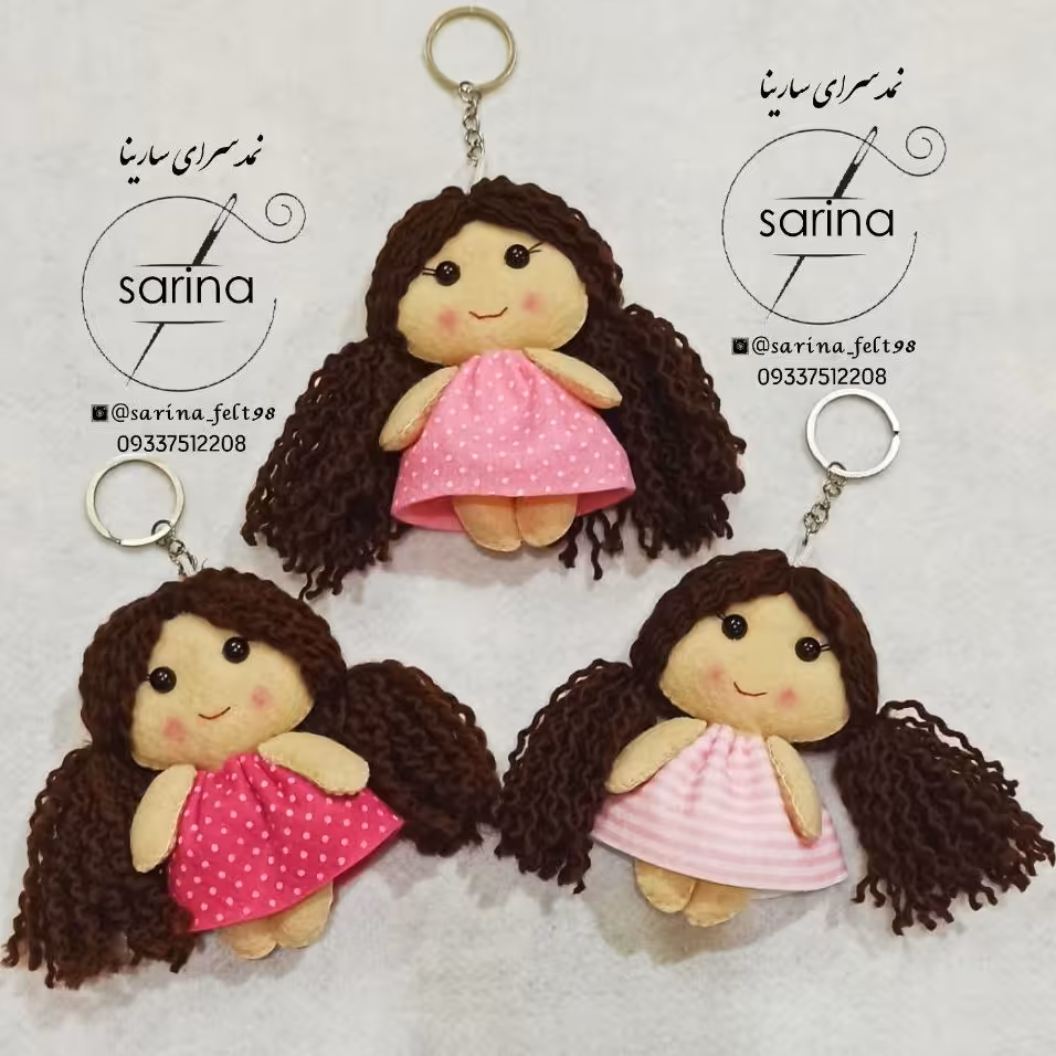 عروسک جاکلیدی موفرفری